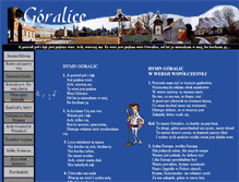 Tablet Screenshot of goralice.prezentacje.org